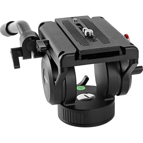 BEXIN VH-125 Panoramic Tripod Head Hydraulic Fluid Video Head for Tripod and Monopod Camera Holder Stand SLR DSLR