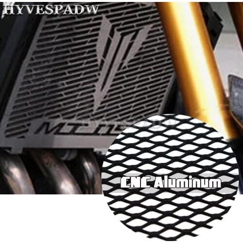 Black Stainless Steel MT09 Radiator Grille Cover Guard Protector For Yamaha MT-09 FZ09 FZ-09 FZ 09 2014 -2017 2018 2019 2020