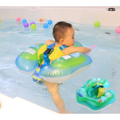 Hot Baby Swimming Ring Anti Rollover Portable Swimming Pool Toys Float Swim Protector Summer Water Toy for Kids Children Gifts