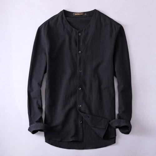 2018 New style spring and autumn breathable linen jacket men casual slim jackets men cotton stand collar solid vestes chaqueta