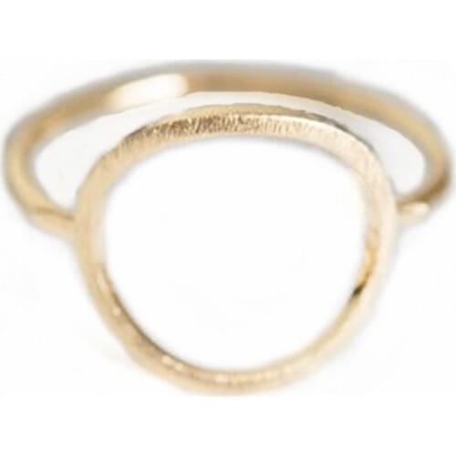 Fashion Simple Exaggerated Arc Round Circle Geometric Ring 30Pcs/Lot