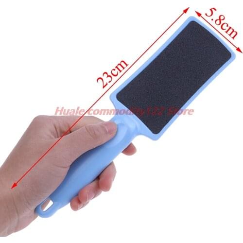New Heel File Foot Grater Rasp For The Feet Pedicure Remover Luxury Stainless Steel Foot Scrub Manicure Nail Tools Random