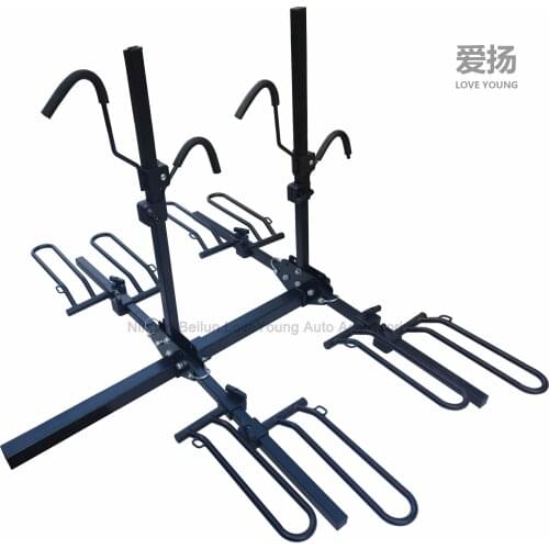 Load 4Bikes Bike Carrier Platform Hitch Mount Bicycle Rack Fit 2inch Receiver