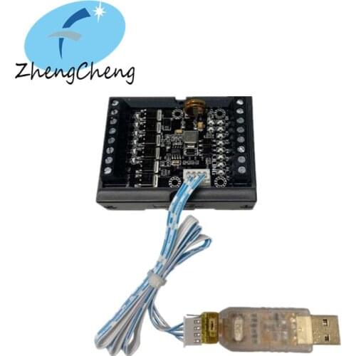 Programmable Logic Controller PLC FX1N-14MT Industrial Control BoardDC10-28V 8000 Steps with Shell and Programming line