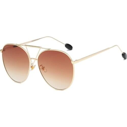 Seemfly Trend Sunglasses Colorful Explosion Glasses Metal Frame Inverted Triangle Eyewear Brand Designer UV400 Gafas Del Sol