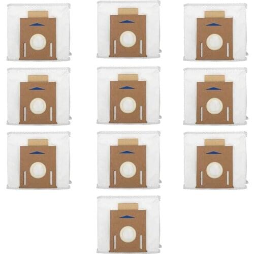 Promotion!10 Pack Vacuum Dust Bags For Ecovacs DEEBOT OZMO T8 AIVI T8 Max T8 Series T9 Series N8 Pro Plus N8 Pro Robot Vacuum Pa