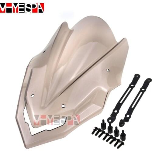 New Ninja Z900 Z 900 ZR900 ZR 900 2017 2018 2019 Smoke High Quality Windshield Windscreens Air Wind Deflector MOTO