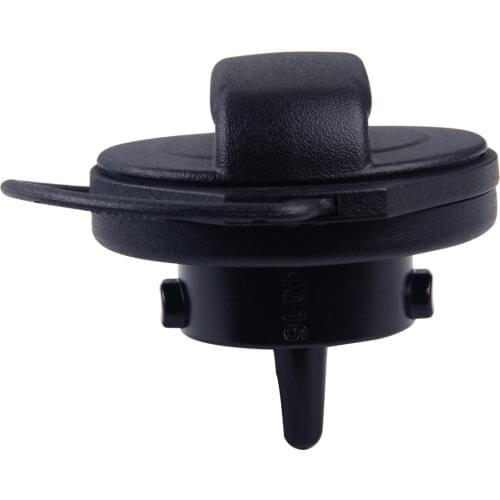 DWCX Black Fuel Gas Tank Cap Replacement 3C0201550 Fit for VW Tiguan Passat EOS 2007 2008 2009 2010 2011