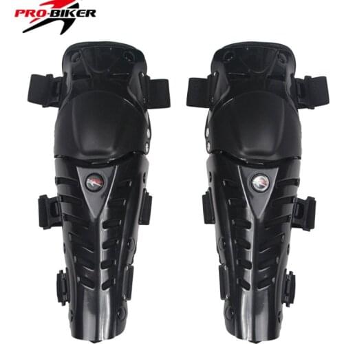 Pro Biker Motorcycle knee Protector Motocross knee brace Motorbike Racing safety Knee Pads Guard Protective Gear Black
