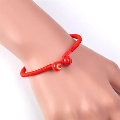 1 Pcs Women Lucky Red String Bracelets Men Jewelry 100% Handmade Bangles Boho Style Girls Gifts Brithday gifts
