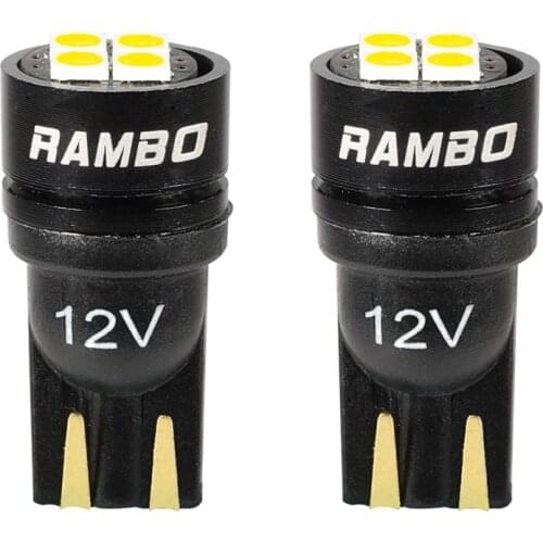 2PCS T10 W5W LED WY5W 501 Super Bright 3030 Wedge Car Interior Reading Dome Lamp Licence Plate Light Auto Tail Side Parking Bulb