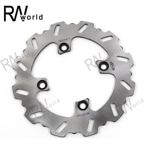 1 Piece 230mm Motorcycle CNC Fixed Rear Brake Discs Disks Rotors For KAWASAKI GPX 750 R GPX750R 1987 ZEPHYR 750 1991 Zephyr750