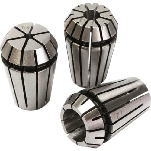 3pcs ER20 Spring Collet Chuck Lathe Milling CNC Engraving Holder 1/8 inch 1/4 inch 1/2 inch CNIM Hot
