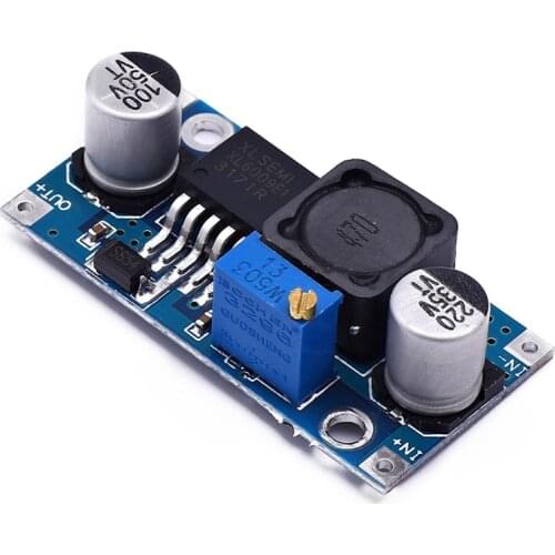 DC-DC Boost Module 3-32V 4A Adjustable Step Up Converter XL6009 Durable Power Supply Module Electrical Equipments 43*21*14mm