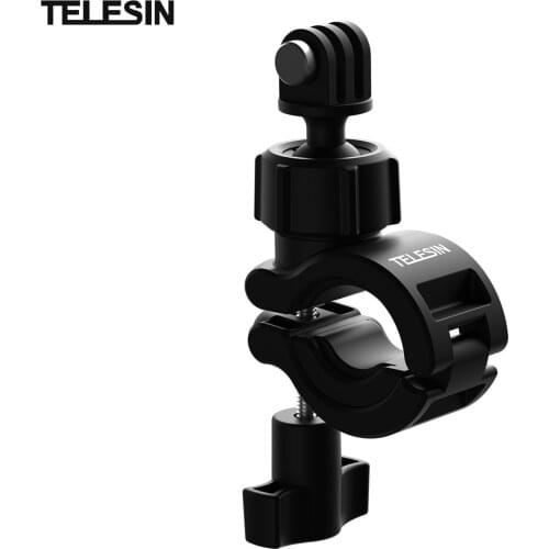 Action Camera Handlebar Mount for GoPro Hero 9/8/7/6 Motorcycle Bike Mount Bicycle Holder Rotation 20mm-32mm Adjustable Diameter