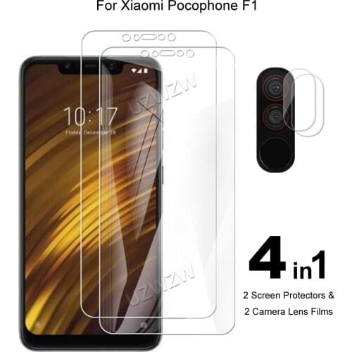 For Xiaomi Pocophone F1 Camera Lens Film Protective Glass Screen Protector Tempered Glass For Xiaomi Pocophone F1