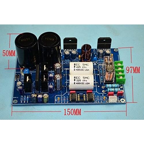 L01 LM3886 Combined HiFi DIY Amplifier Board Compatible with a Single Op Amp and Dual Op Amp Finished Board