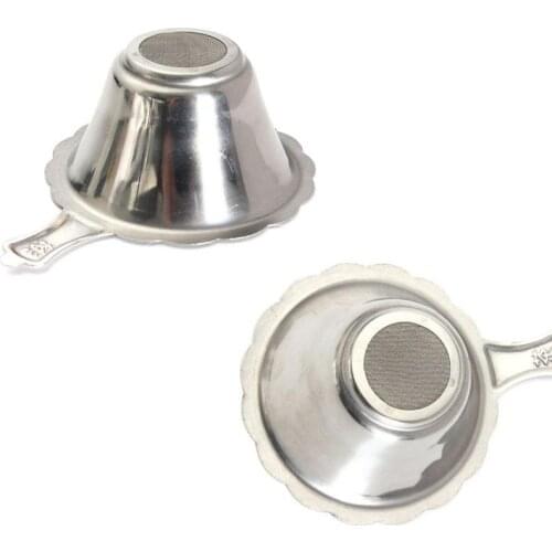 Reusable Stainless Steel Tea Infuser Basket Fine Mesh Tea Strainer Filters for Loose Tea Leaf Drinkware Kitchen Accessories