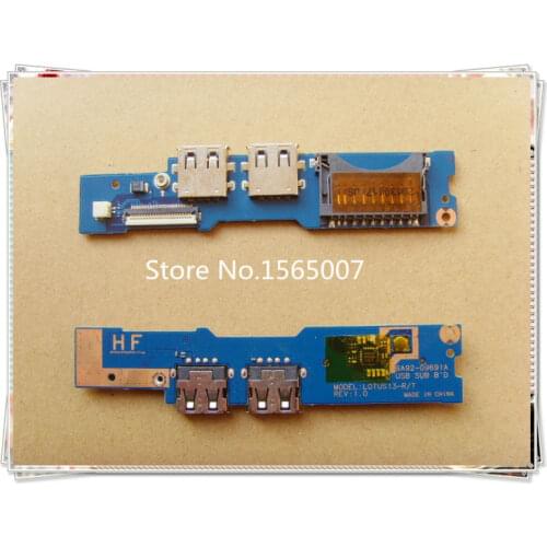 Genuine original laptop power button USB board for Samsung NP530U3C NP540U3C 530U3B 530U3C 535U3C 532U3C 540U3C Switch button