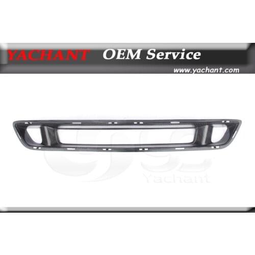 Car-Styling Carbon Fiber Front Grille Fit For 2015-2016 Mustang Trufiber Rogue Widebody LG238 Style Front Bumper Lower Grill