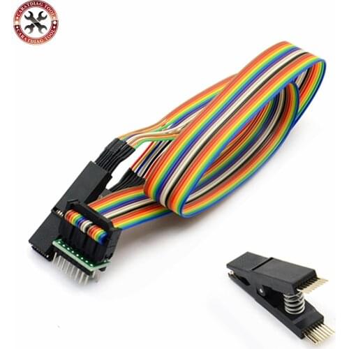 Programmer Testing Clip SOP16 SOP SOIC 16 SOIC16 Pin IC Test Clamp SOP16 to DIP8 Flash Clip for 25 series RT809F TL866CS TL866A