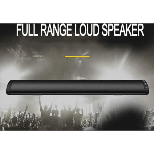 20W TV Soundbar for Home Cinemas P Wireless Bluetooth Speaker Super Bass Stereo Speaker C with RCA Optical Auxiliary Cable