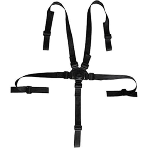Universal Baby Five-point Safety Belt For Stroller Chair With Removable 360 Degree Rotating Hook Nylon For Baby Dining Chair