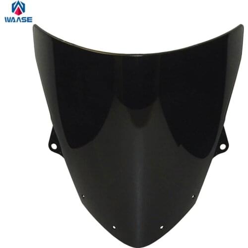Waase For Kawasaki ZX6R ZX636 ZX 6R 636 2019 2020 Double Bubble Windscreen Windshield Shield Screen
