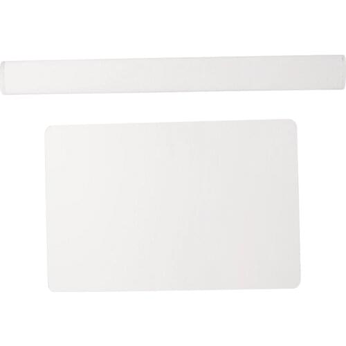 2x/set Acrylic Clay Roller With Sheet Blank Board For Shaping And Sculpting