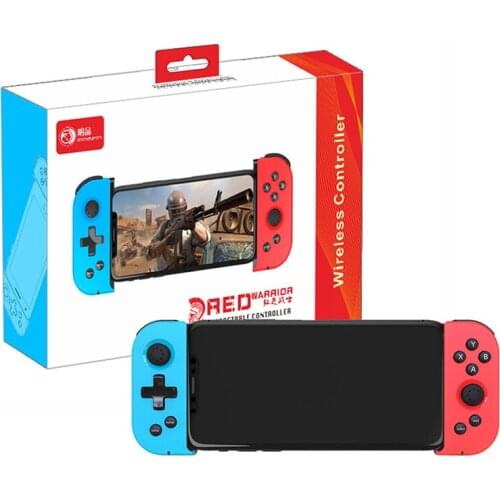 X6 Pro Telescopic Bluetooth Game Controller Wireless Gamepads For IOS Android Mobile Phone PC Win7 / 8/10 Game Trigger Joysticks