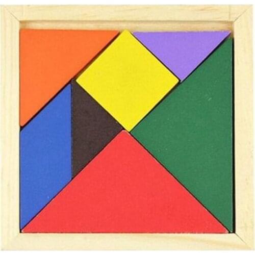 N103 Wooden children jigsaw puzzle baby diy handmade puzzle i puzzle toys early education puzzle toys