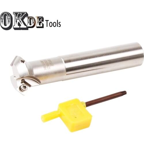 45 Degree internal and External chamfering cutter C20-20-110 20mm Face Mill for SPMW090304 SD Chamfer mill