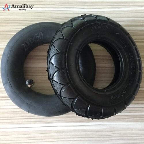 8 Inch Wheel 200x50 Inner Tubes Outer tires For 8 Inch Tyre Electric Scooter Rear Wheel Tire