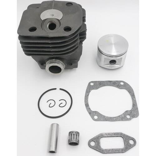 48mm 50mm Big 52mm Round Cylinder Piston Rings Cage Bearing Gasket Set Kit For HUSQVARNA 365 362 372 Chainsaw Engine Motor Parts