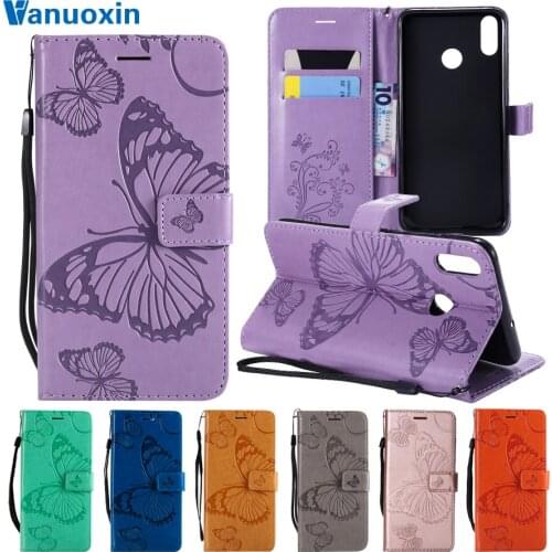 Leather Case For Funda Xiaomi Redmi Note 7 Case For Coque Xiaomi Redmi Note 7 Pro note7 3D butterfly Flip Wallet Cover Phone Bag