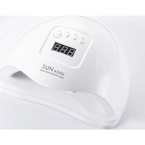 Sun X5 PLUS UV LED Nail Lamp Rechargeable Cordless 80W nail light Gel Quick Dryer Portable nails lamp For Manicure UV nail lamp