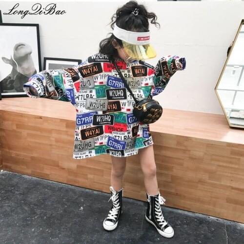 Longqibao Girls' Printed T-Shirts