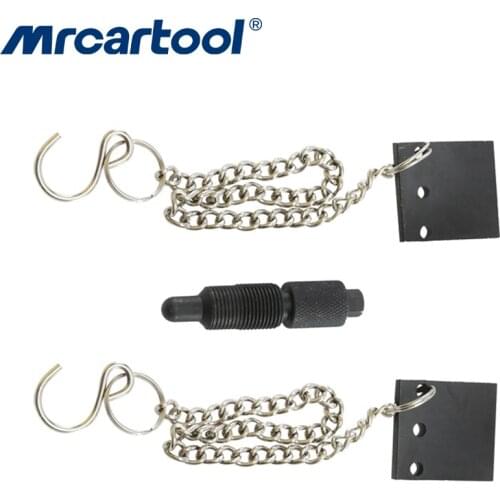 MR CARTOOL 3Pcs Car Professional Engine Camshaft Crankshaft Locking Timing Tool Set For VW AUDI 2.5/3.3 V6/V8 TDI Repair Tool