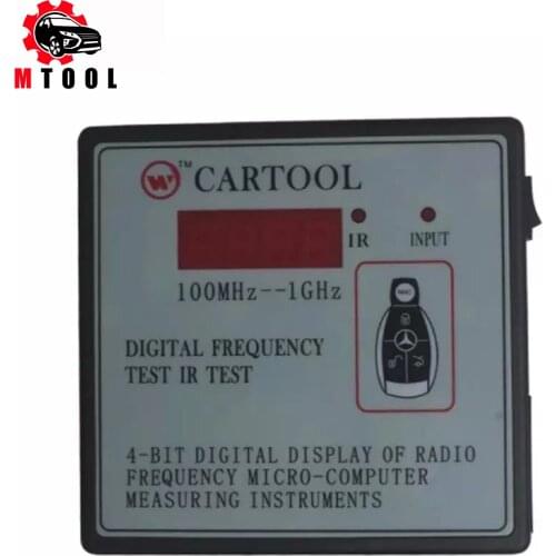 2017 New Car IR Infrared Remote Key Frequency Tester (Frequency Range 100-1000MHZ) Remote Control Digital Frequency Test CARTOOL