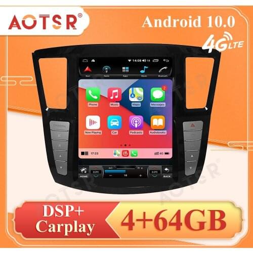PX6 10.0 For Infiniti QX60 2014-2019Android Stereo Car Radio with Screen Tesla Radio Player Car GPS Navigation Head Unit CARPLAY