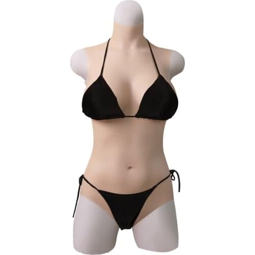 CYOMI Realistic Triangle Bodysuit Silicone Breast Forms Crossdress Vagina penetration Transgender Drag Queen Silicone Boobs 3G