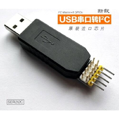 SER2I2C USB Serial Port to I2C UART to I2C COM to I2C USB to GPIO