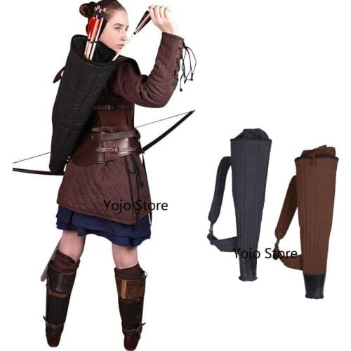 Arrow Archery Quiver Bag Bowing Arrow Storage Bag Tactical Shooting Arrow Pot Portable Hunting Arrow Bag Quiver Carrier