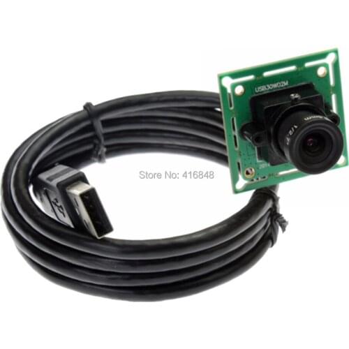 Linux ,Android,640X480 VGA CMOS OV7725 UVC security video usb web cameras with 2.8mm /2.1/3.6/6/8/12mm lens optional