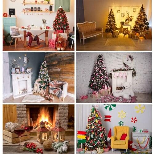 SHENGYONGBAO Vinyl Custom Photography Backdrops Christmas day Theme Photography Background 91106DJ-05