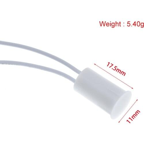 RC-33 Recessed Door Magnetic Switch Door Magnet Alarm Detector Sensor Home Security Alarm DC 100V 300mA MC-33