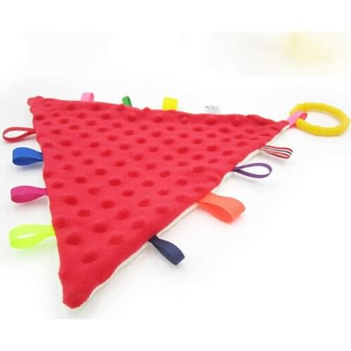 Animal Appease Baby Toys Infant Teether Scarf Appease Towel Baby Rattle Doll Soothe Towel Calm Plush Educational Toys