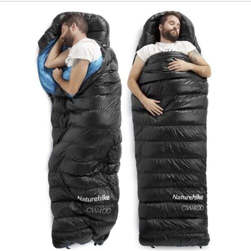 Sleeping Bag Winter CW400 Lightweight Goose Down Sleeping Bag Ultralight Waterproof Hiking Camping Sleeping Bag