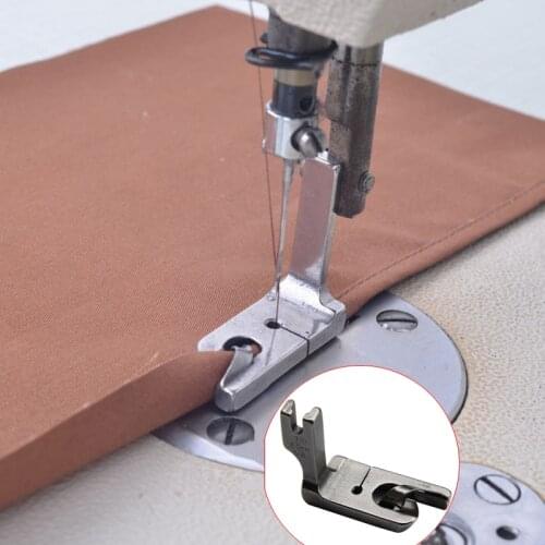 1Pcs Quality Industrial sewing machine flat car crimping foot crimping presser foot sewing machine presser foot roll hem cuffs