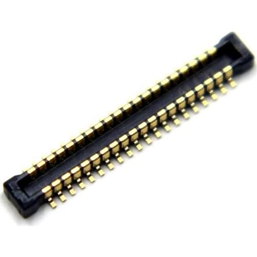 10pcs/lot New LCD FPC Screen Connector For Samsung Galaxy E7 E700 E700F E7000 40pin 40 pins on motherboard